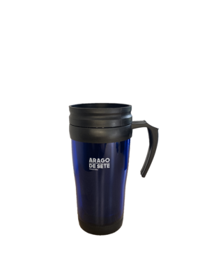 Thermos bleu